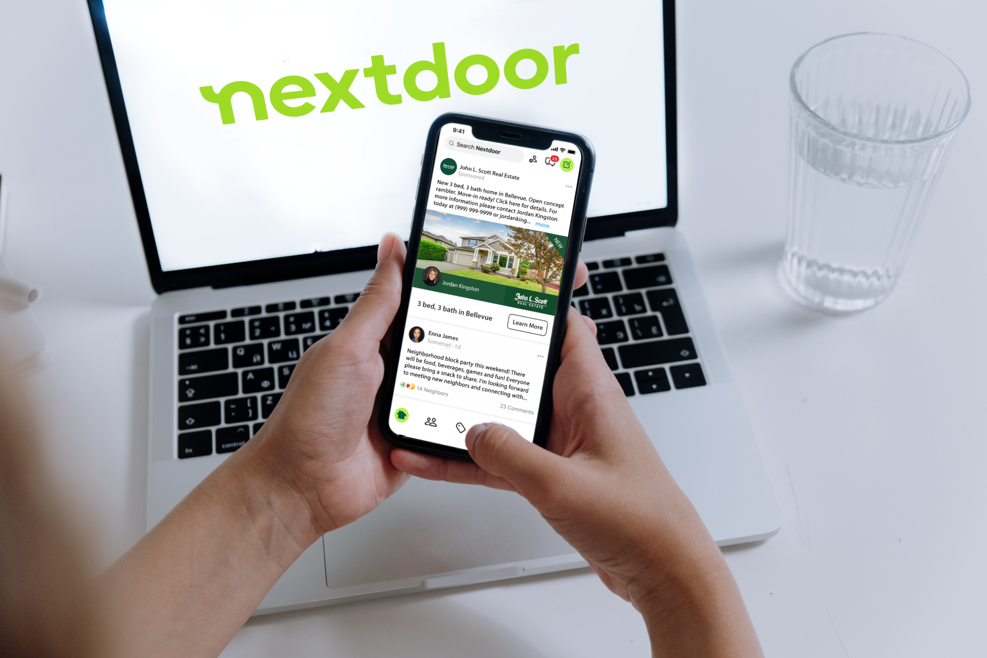 NEW Introducing Nextdoor Ads John L. Scott Partner Connection